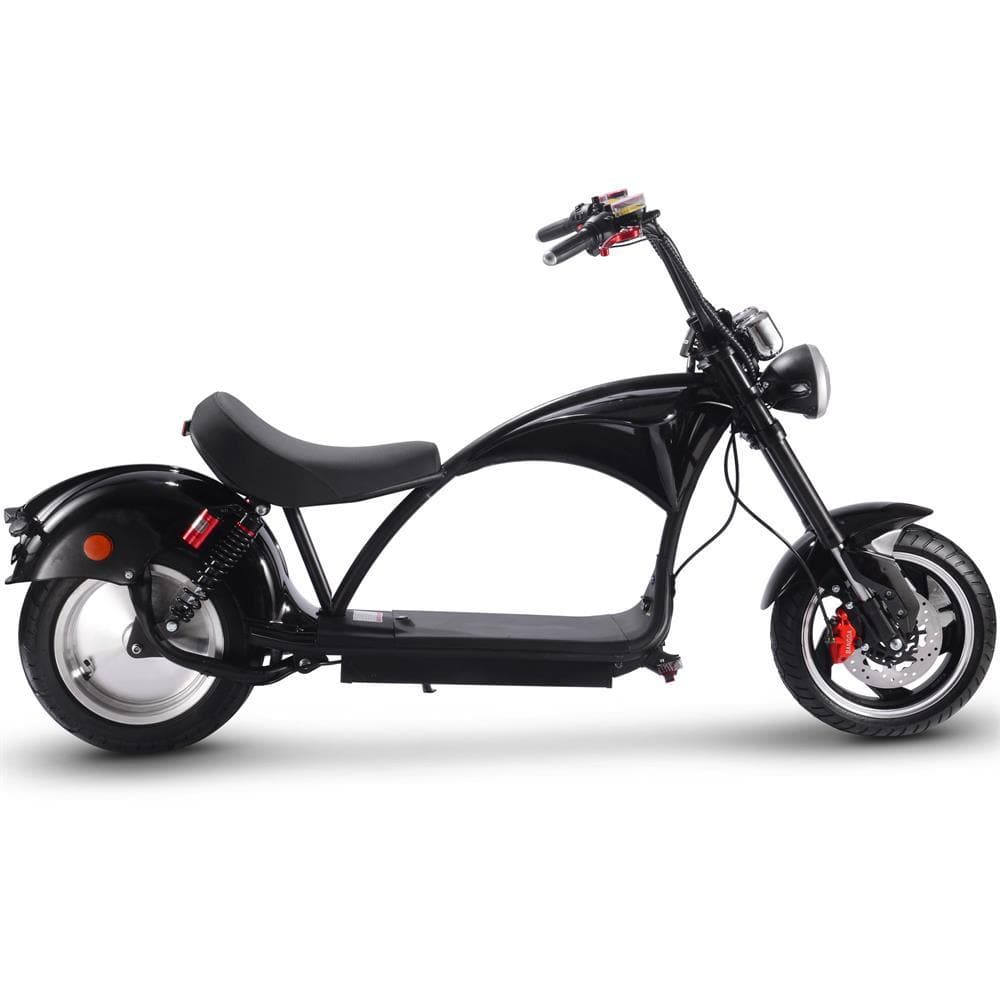 MotoTec Lowboy 60V/20Ah 2500W Electric Motorcycle MT-LowBoy-60v-2500w