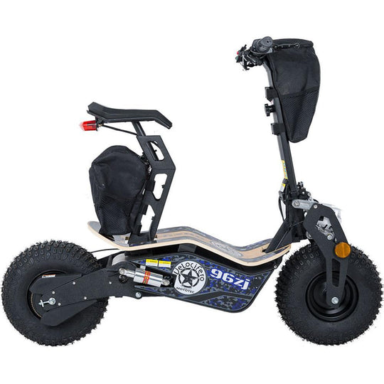 MotoTec Mad 48V/12Ah 1600W Fat Tire Electric Scooter MT-Mad-1600 - ShopHubDepot