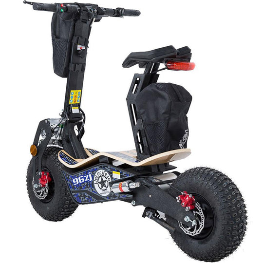 MotoTec Mad 48V/12Ah 1600W Fat Tire Electric Scooter MT-Mad-1600 - ShopHubDepot
