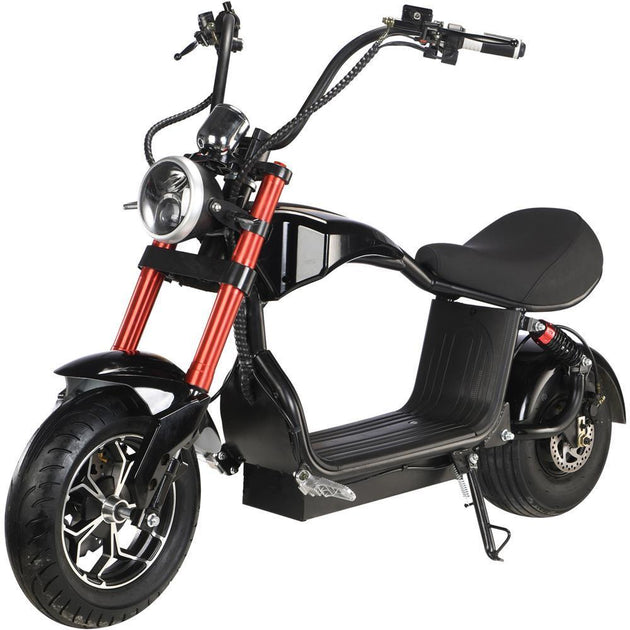 MotoTec Mini Lowboy 48V/Ah 800W Fat Tire Electric Scooter MT-Mini-LowBoy-48v-800w - ShopHubDepot