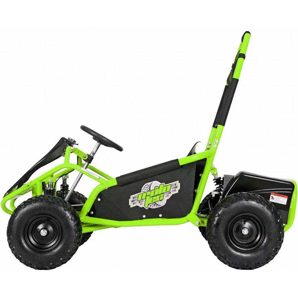 MotoTec Mud Monster 48V/12Ah 1000W Full Suspension Electric Go Kart MT-GK-Mud-1000w - ShopHubDepot