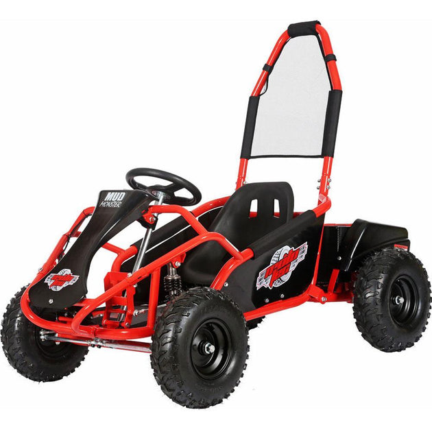 MotoTec Mud Monster 48V/12Ah 1000W Full Suspension Electric Go Kart MT-GK-Mud-1000w - ShopHubDepot