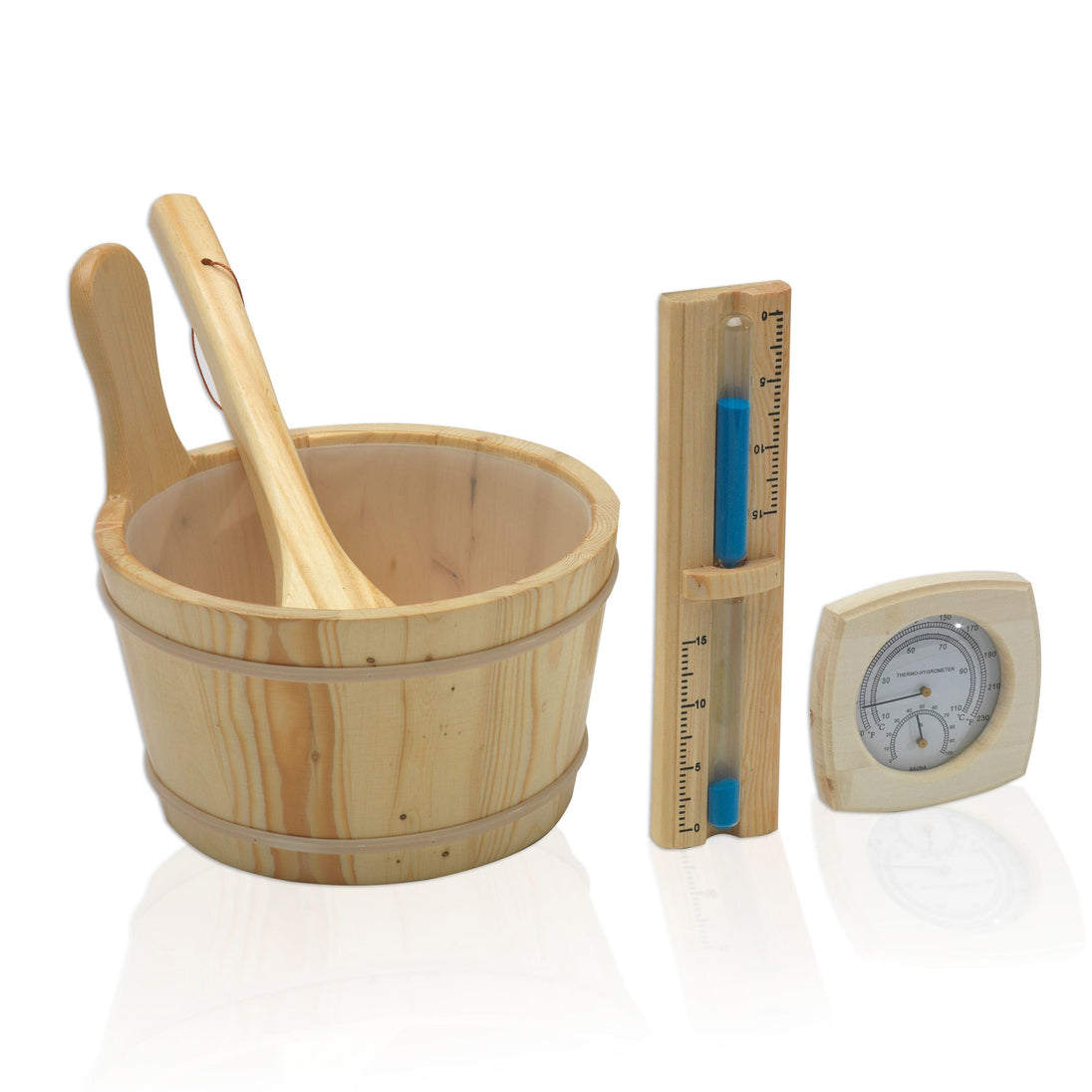 Golden Designs "St. Moritz" 2 Person Barrel Traditional Sauna - Pacific Cedar - GDI-B002-01 - ShopHubDepot