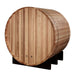 Golden Designs "St. Moritz" 2 Person Barrel Traditional Sauna - Pacific Cedar - GDI-B002-01