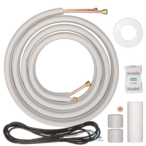 Senville 16 Ft. Insulated Line Set - 1/4'' and 1/2" PJX-2-5E - ShopHubDepot