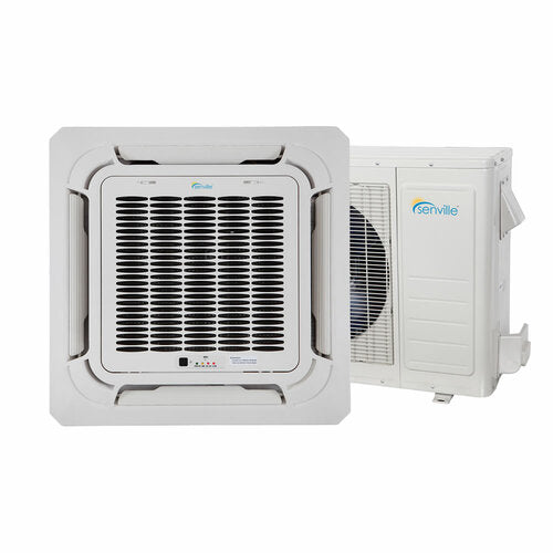 Senville 18000 BTU Ceiling Cassette Air Conditioner - Heat Pump - SENA/18HF/IC