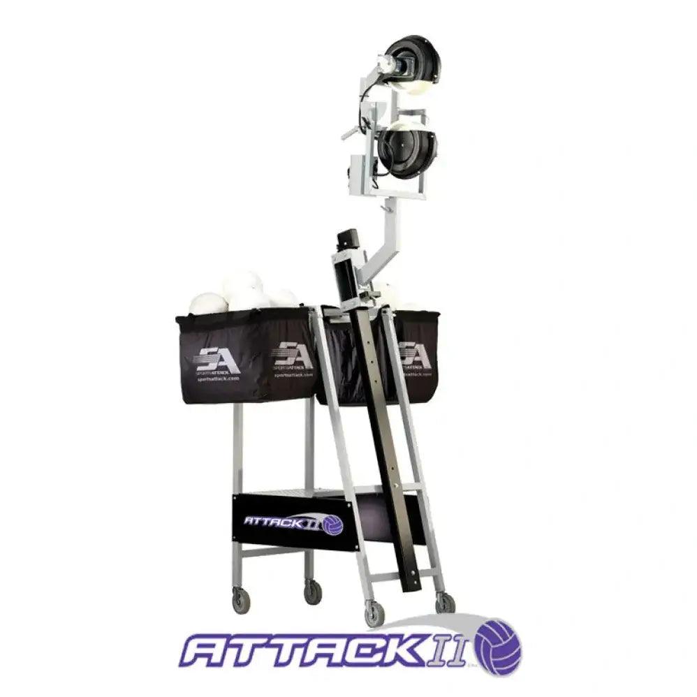 SportsAttack Attack II Volleyball Pitching Machine (90V - 3281-5945-1) - ShopHubDepot