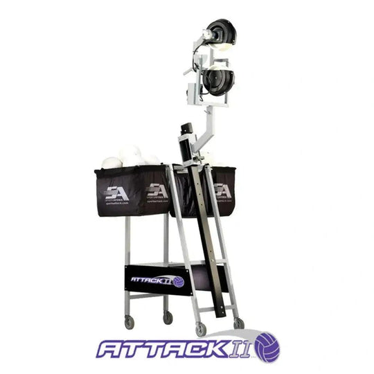 SportsAttack Attack II Volleyball Pitching Machine (90V - 3281-5945-1) - ShopHubDepot