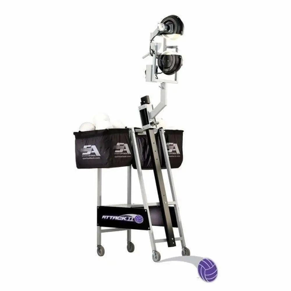SportsAttack Attack II Volleyball Pitching Machine (90V - 3281-5945-1) - ShopHubDepot