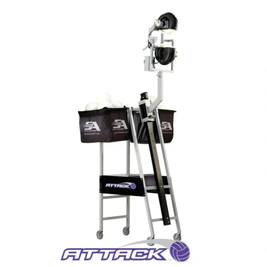 SportsAttack Attack Volleyball Pitching Machine - 120-1100 (90V - 3181-4770-1) - ShopHubDepot