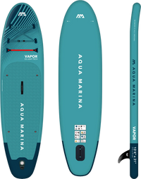 Aqua Marina BT-23VAP Vapor 10’4” Inflatable SUP | All-Around Paddle Board
