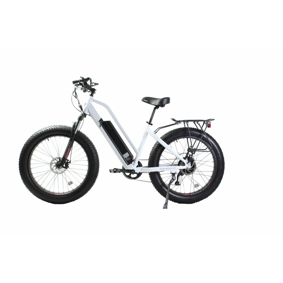 X-Treme Boulderado 48 Volt 10.4 Amp or 17 Amp Fat Tire Step-Through Electric Mountain Bicycle - ShopHubDepot