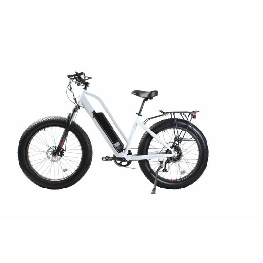 X-Treme Boulderado 48 Volt 10.4 Amp or 17 Amp Fat Tire Step-Through Electric Mountain Bicycle - ShopHubDepot