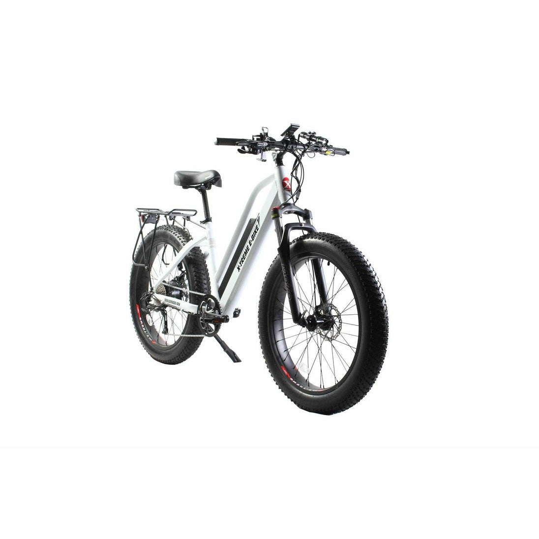 X-Treme Boulderado 48 Volt 10.4 Amp or 17 Amp Fat Tire Step-Through Electric Mountain Bicycle - ShopHubDepot