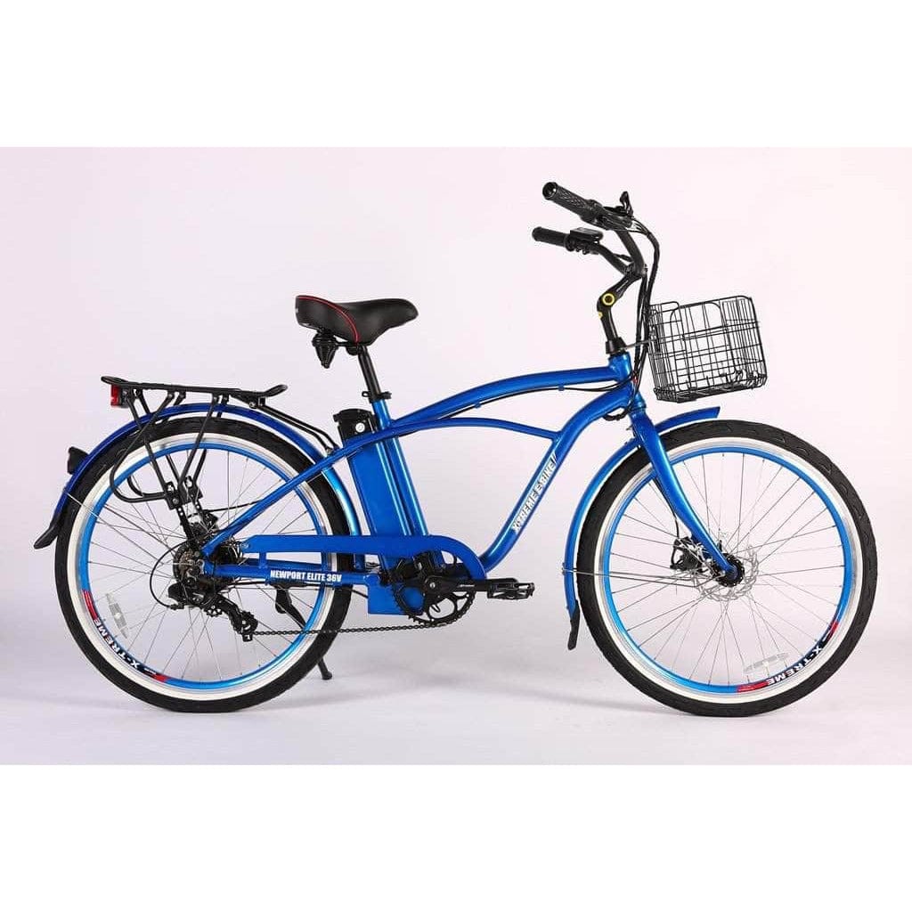 X-Treme Newport Elite Max 36 Volt 350W Electric Cruiser Bike