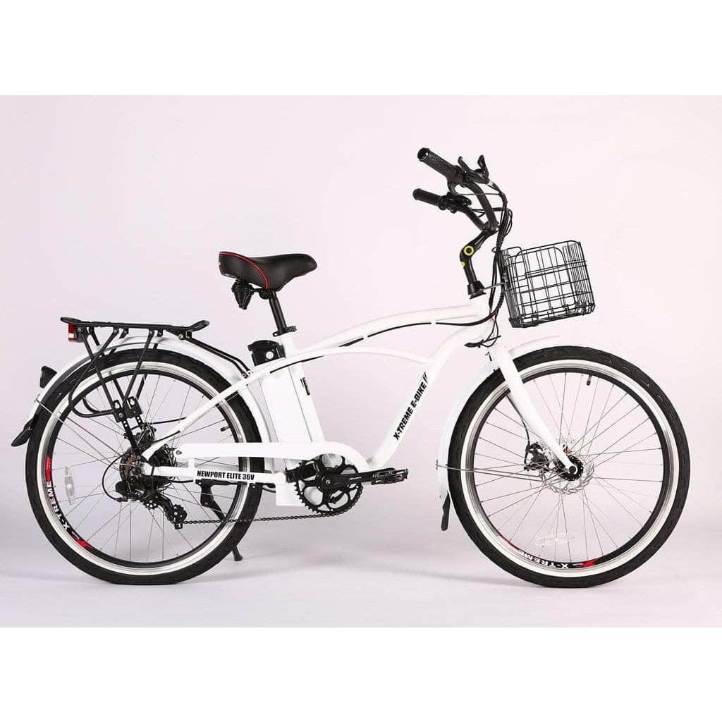 X-Treme Newport Elite Max 36 Volt 350W Electric Cruiser Bike