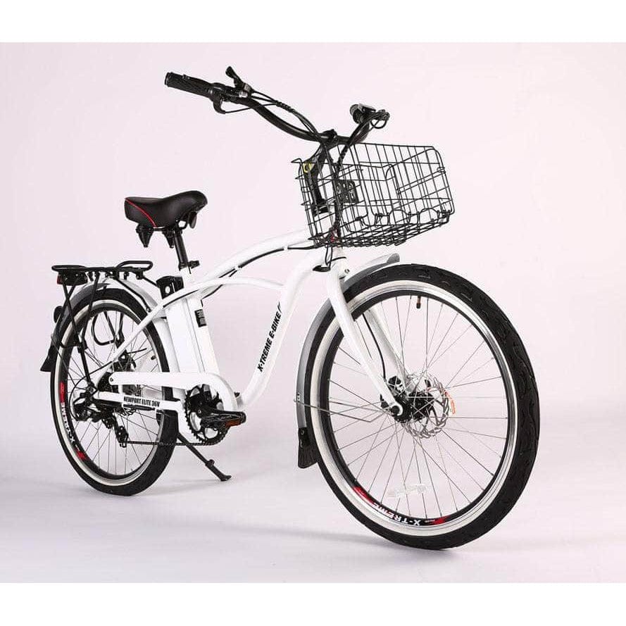 X-Treme Newport Elite Max 36 Volt 350W Electric Cruiser Bike