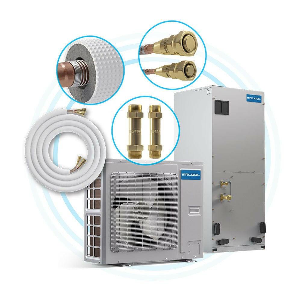 MRCOOL Universal 2-3 Ton 20 SEER Central Heat Pump Split System with 15 ft. Lineset, MDU18024036-15 - ShopHubDepot