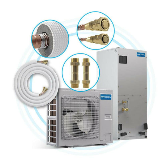 MRCOOL Universal 2-3 Ton 20 SEER Central Heat Pump Split System with 35 ft. Lineset, MDU18024036-35 - ShopHubDepot