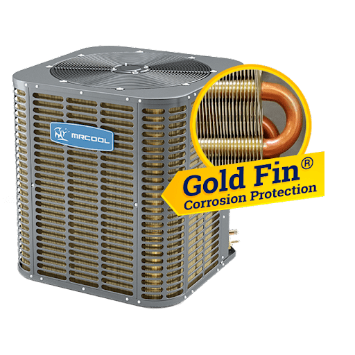 MRCOOL ProDirect 2 Ton 14 SEER Central Heat Pump Split System, CS-HHP14024